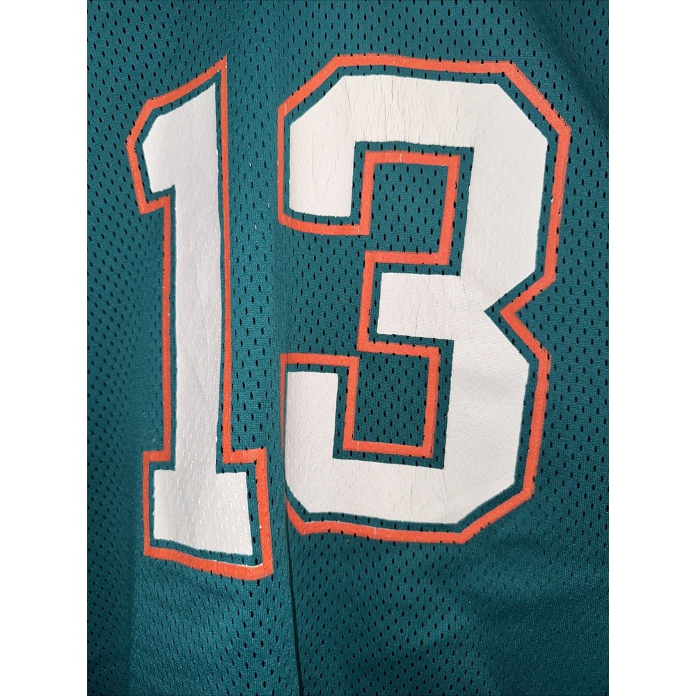Vintage 90s NFL Dan Marino #13 Logo 7 Jersey XXL - Picture 3 of 9